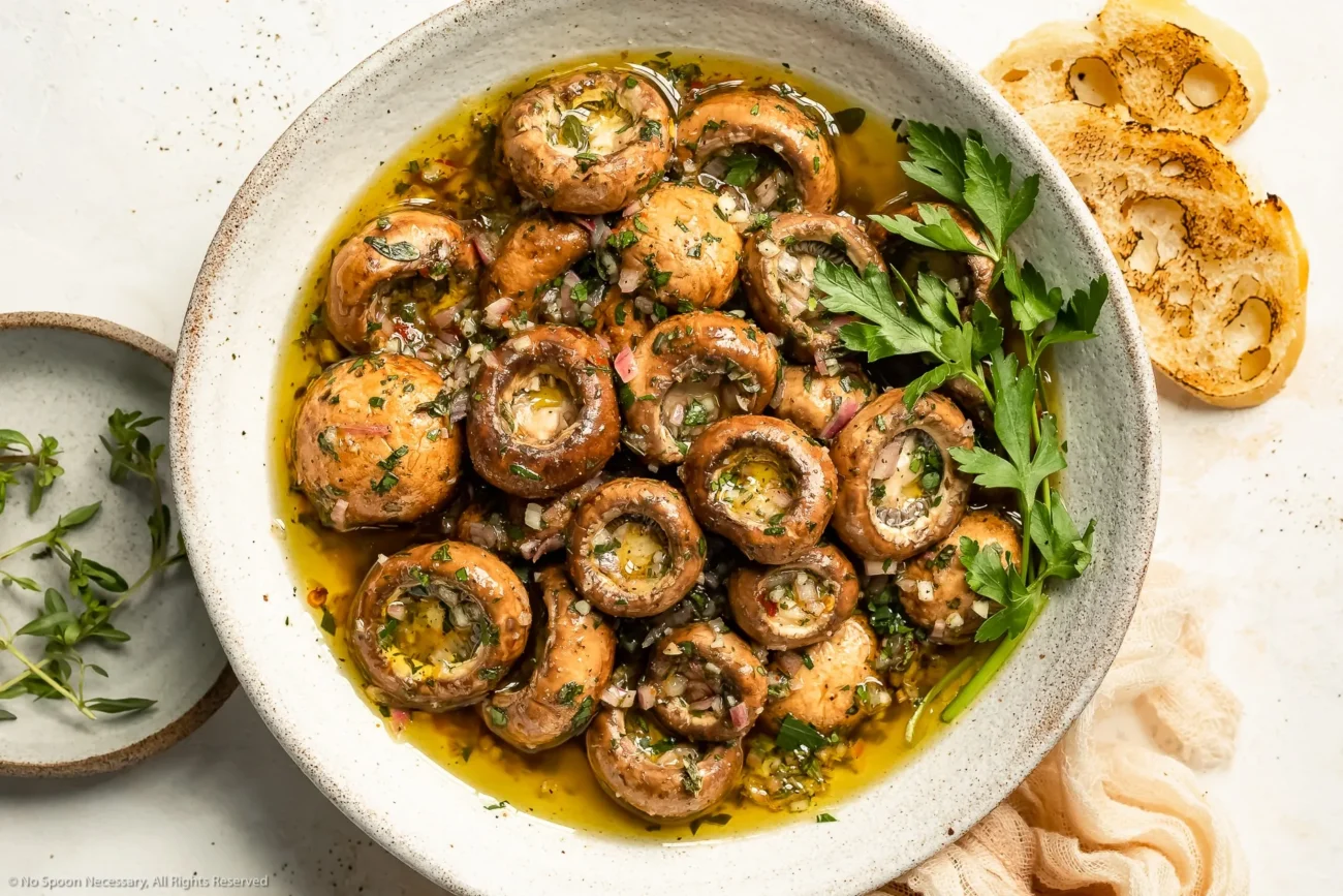 Chilled Italian- Style Mushrooms