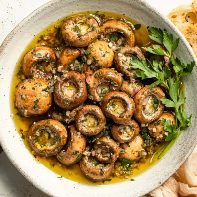 Chilled Italian- Style Mushrooms