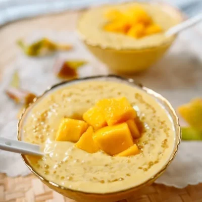 Chilled Mango Sago Pudding