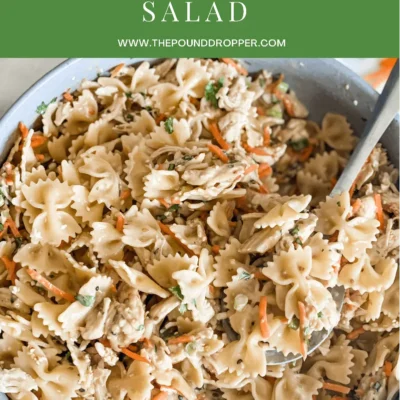 Chilled Oriental Chicken Pasta Salad