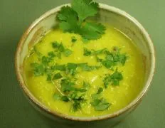 Chilled Spiced Yellow Squash Soup