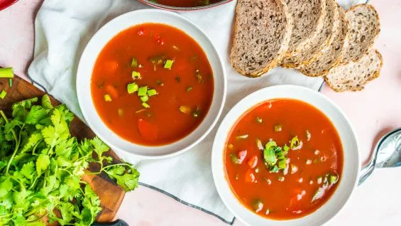 Chilled Tomato Gazpacho