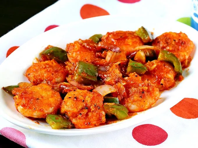 Chilli Prawn Fry