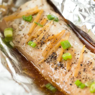 Chinese Baked Fish In Foil