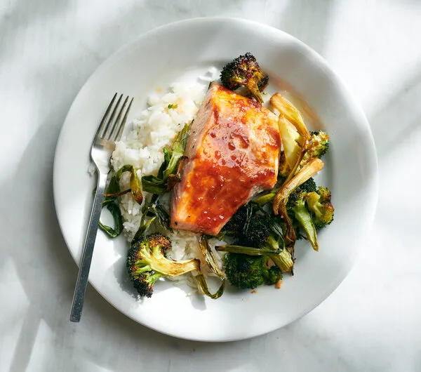 Chinese Barbequed Salmon