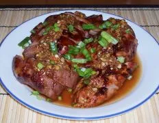 Chinese Bbq Pork With Garlic Sauce