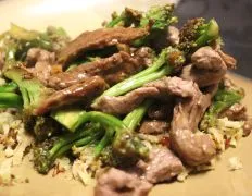 Chinese Beef And Broccoli