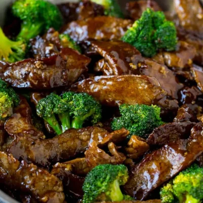 Chinese Beef And Greens