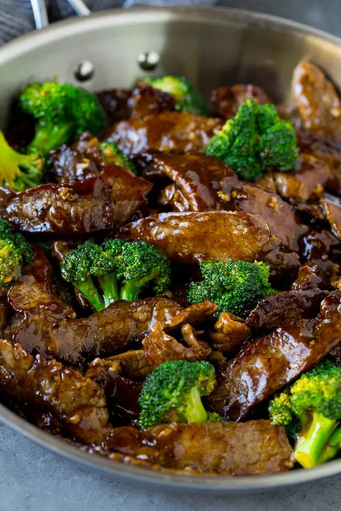 Chinese Beef And Greens