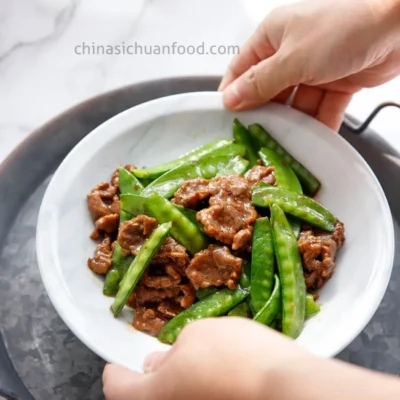 Chinese Beef And Pea Pods