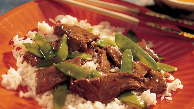 Chinese Beef & Pea Pods