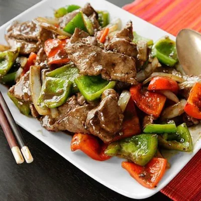 Chinese Beef With Onions