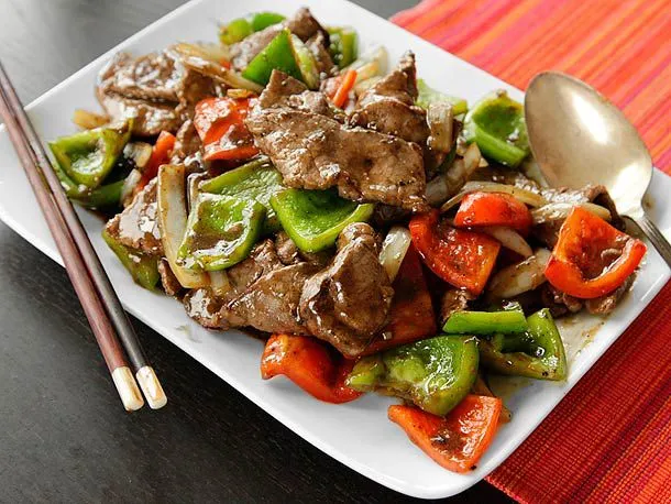 Chinese Beef With Onions