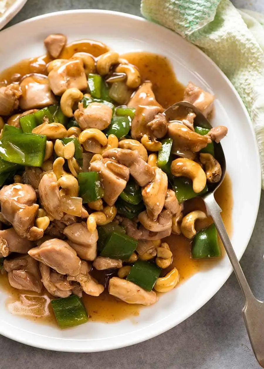 Chinese Beef With Veggies And Cashews