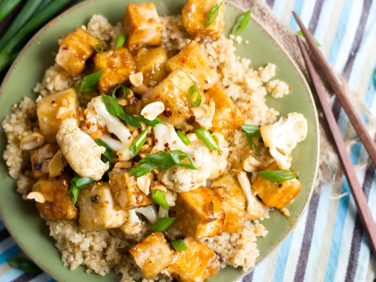 Chinese Bourbon Tofu