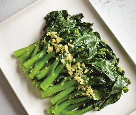 Chinese Broccoli With Ginger Sauce