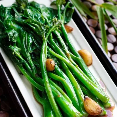 Chinese Broccoli With Oyster Sauce