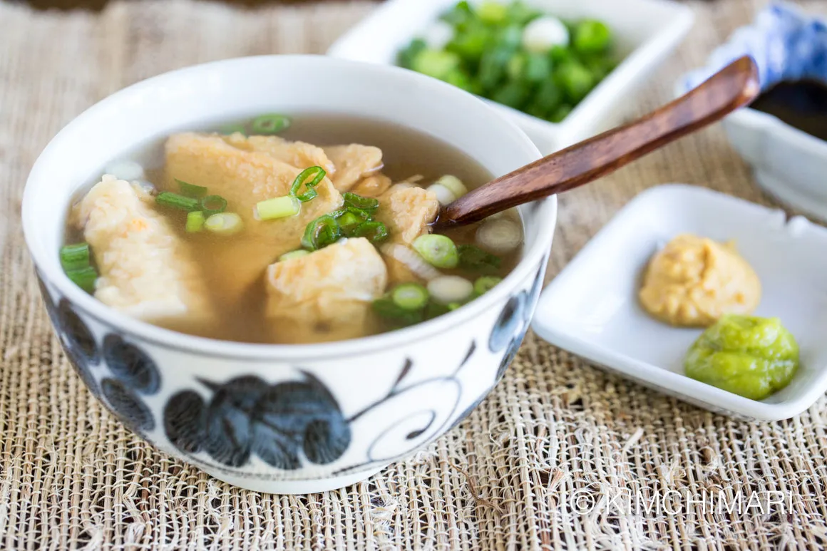 Chinese Cabbage And Bean Cake Soup