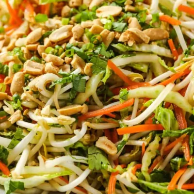 Chinese Cabbage And Bean Sprout Salad