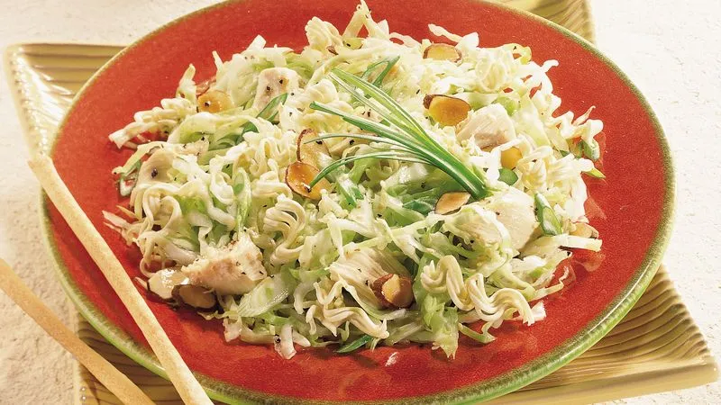 Chinese Chicken And Cabbage Coleslaw