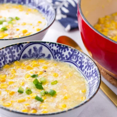 Chinese Chicken And Corn Soup