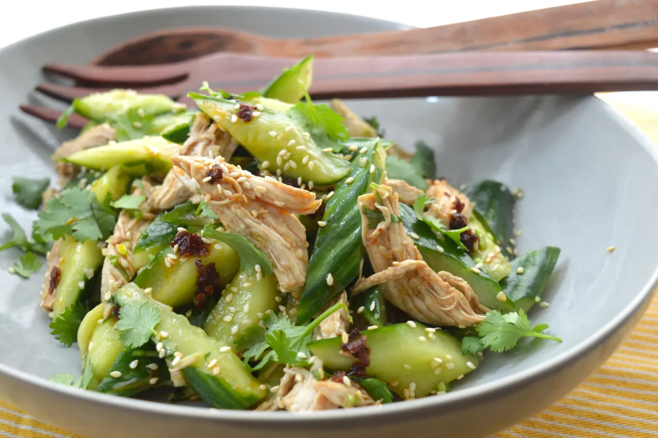 Chinese Chicken And Cucumber Salad