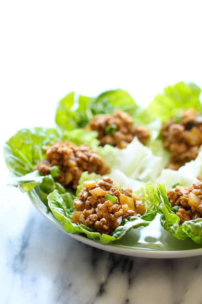 Chinese Chicken Lettuce Wraps