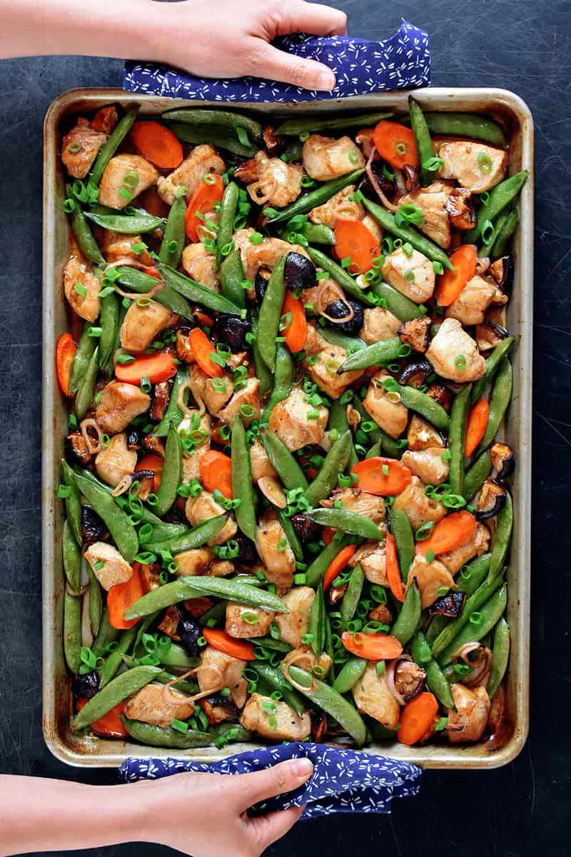 Chinese Chicken Oven Stir Fry