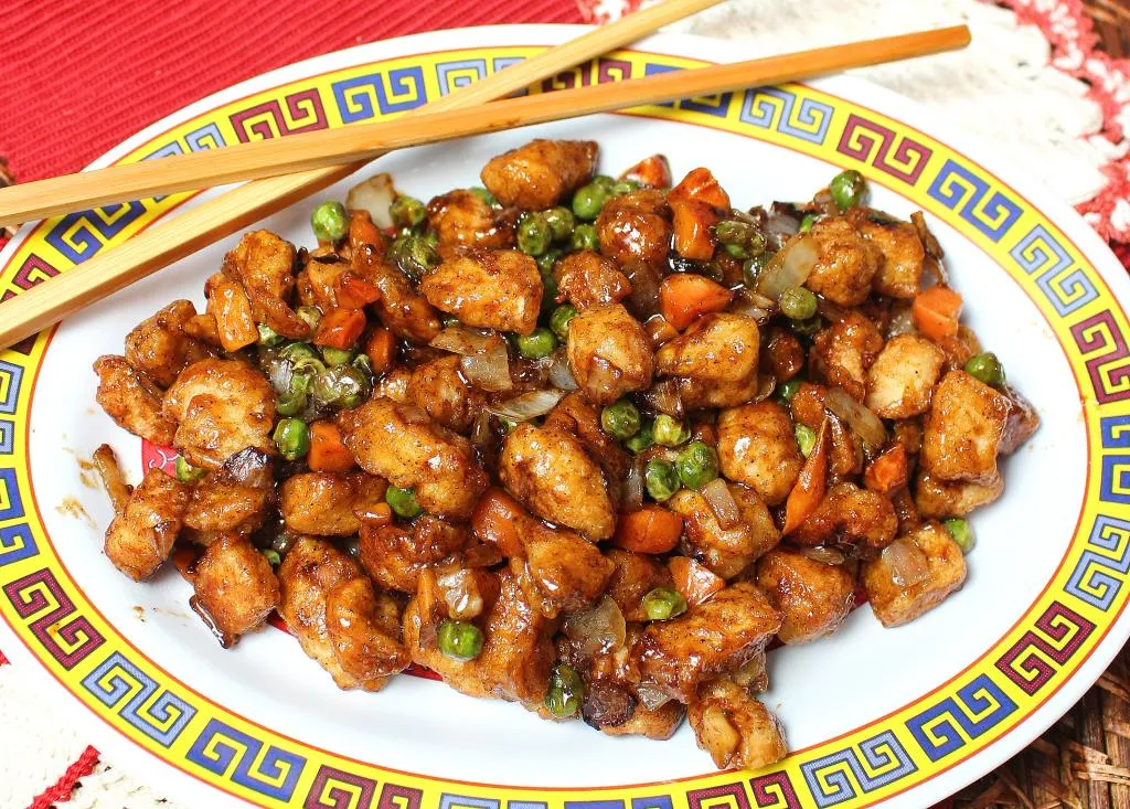 Chinese Chicken With Black Pepper Sauce