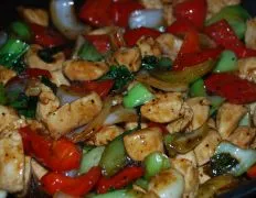 Chinese Chicken With Black Pepper Sauce