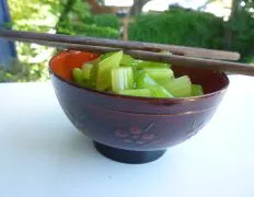 Chinese Cold Celery Slices