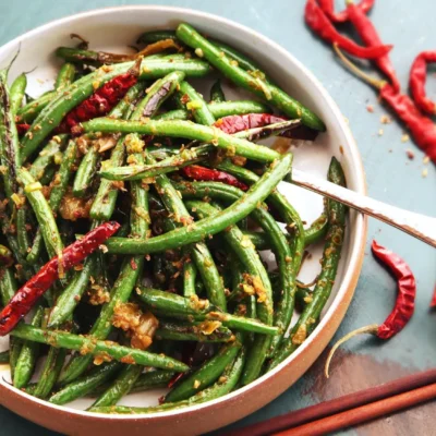 Chinese Dry Sauteed String Beans