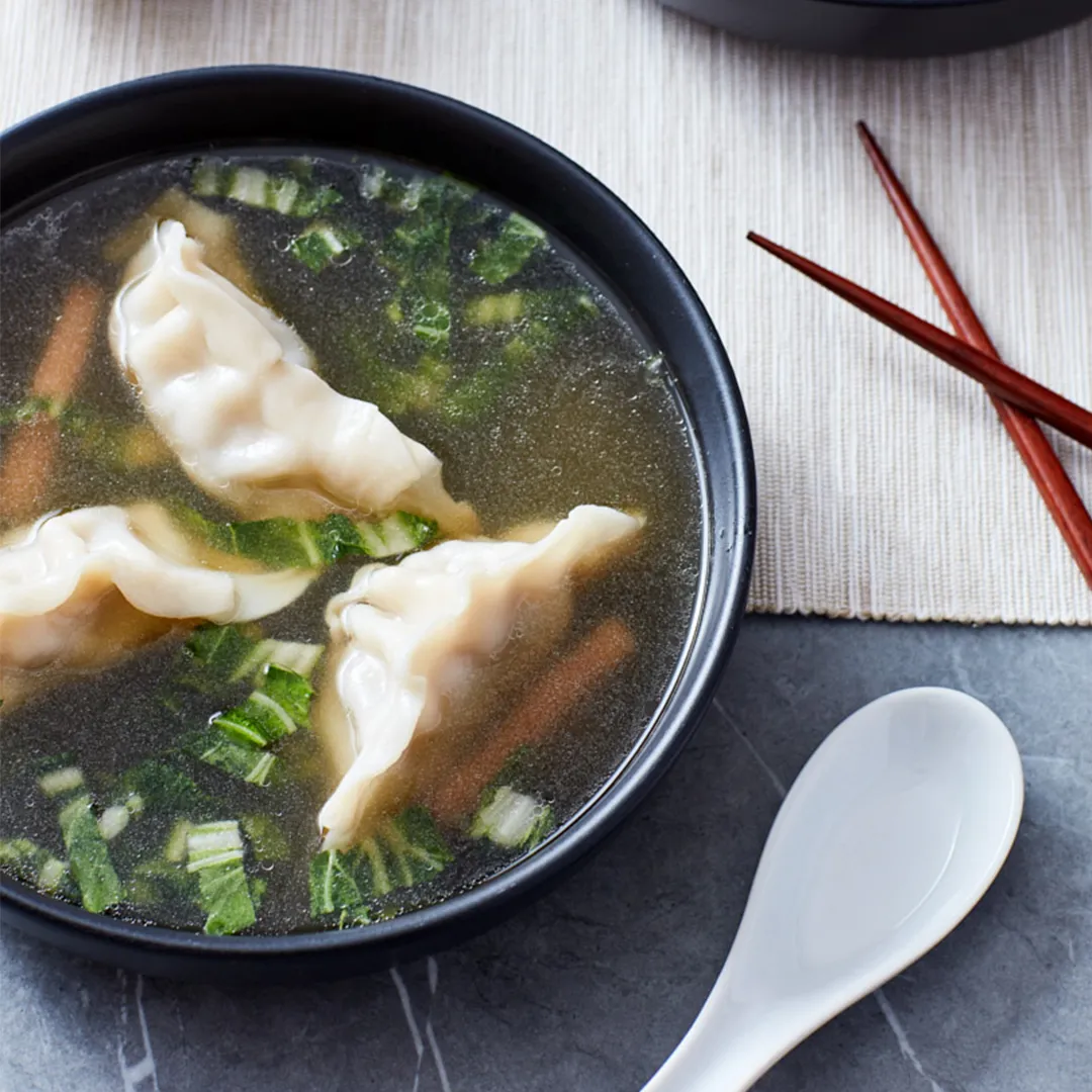 Chinese Dumpling Soup