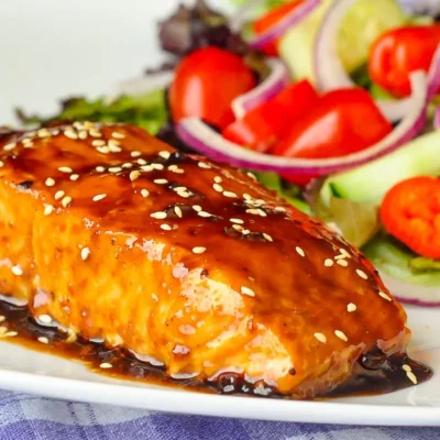 Chinese Five Spice Salmon With Ginger