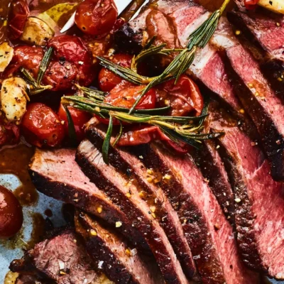 Chinese Five Spice Steak With Rice Noodles