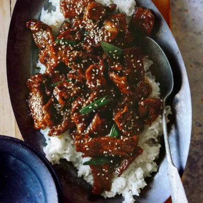 Chinese Fried Beef And Rice