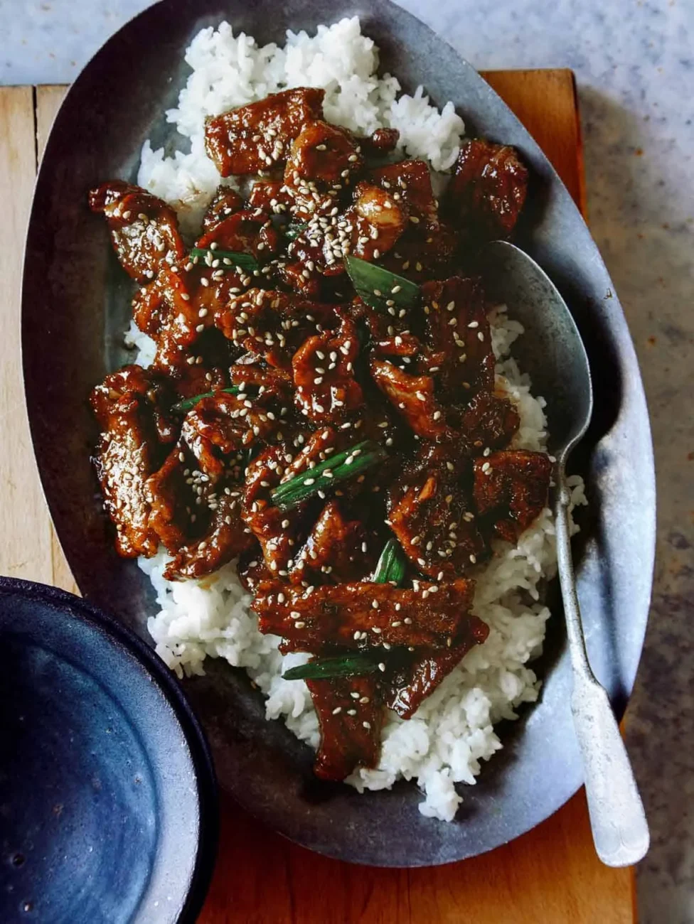 Chinese Fried Beef And Rice