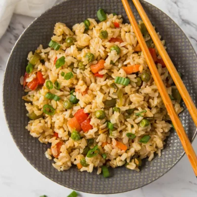 Chinese Fried Brown Rice