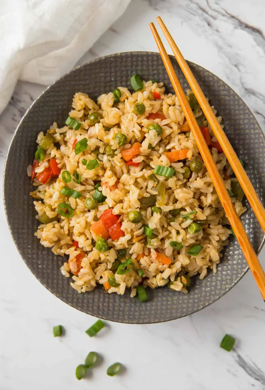 Chinese Fried Brown Rice