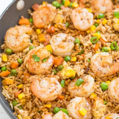 Chinese Fried Rice With Shrimp