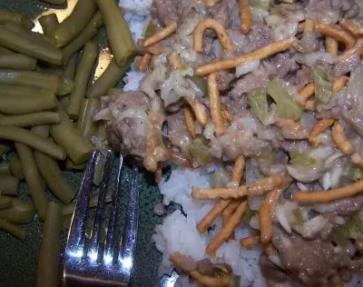 Chinese Hamburger Casserole