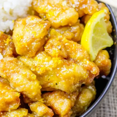 Chinese Lemon Chicken