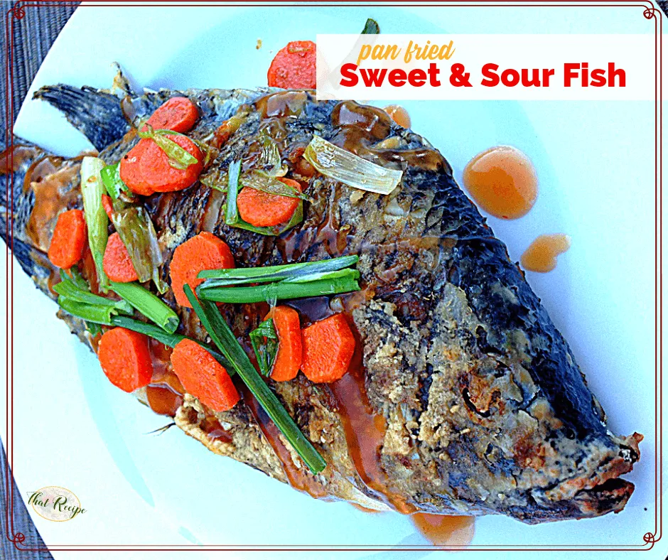 Chinese New Year Whole Fish With Sweet And Sour