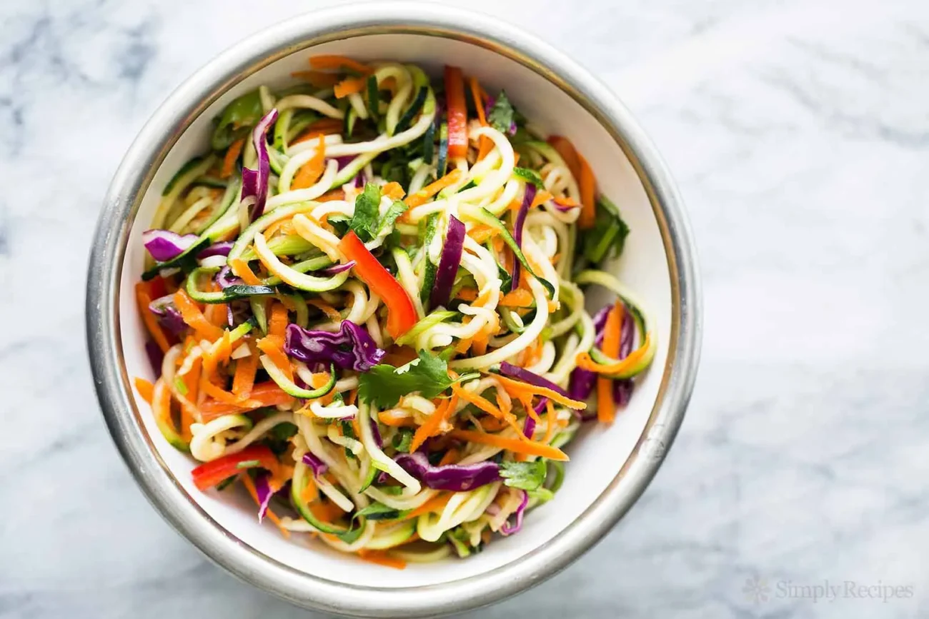 Chinese Noodles & Zucchini