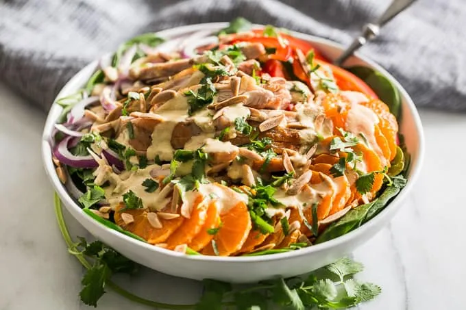 Chinese Pasta Salad With Creamy Ginger