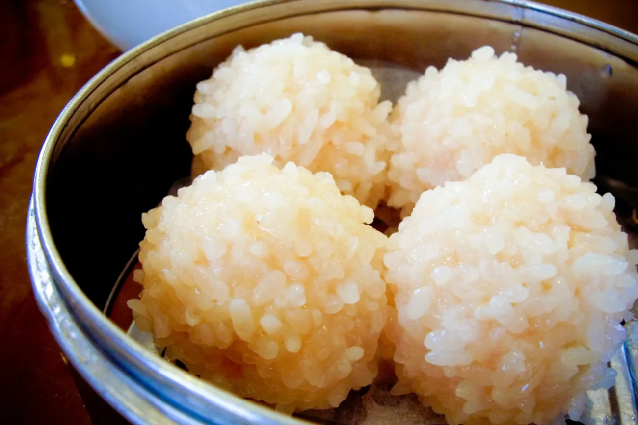 Chinese Pearl Balls Appetizers