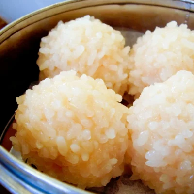 Chinese Pearl Balls Appetizers