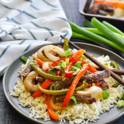 Chinese Pepper Steak