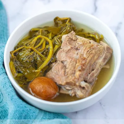 Chinese Pork And Watercress Soup