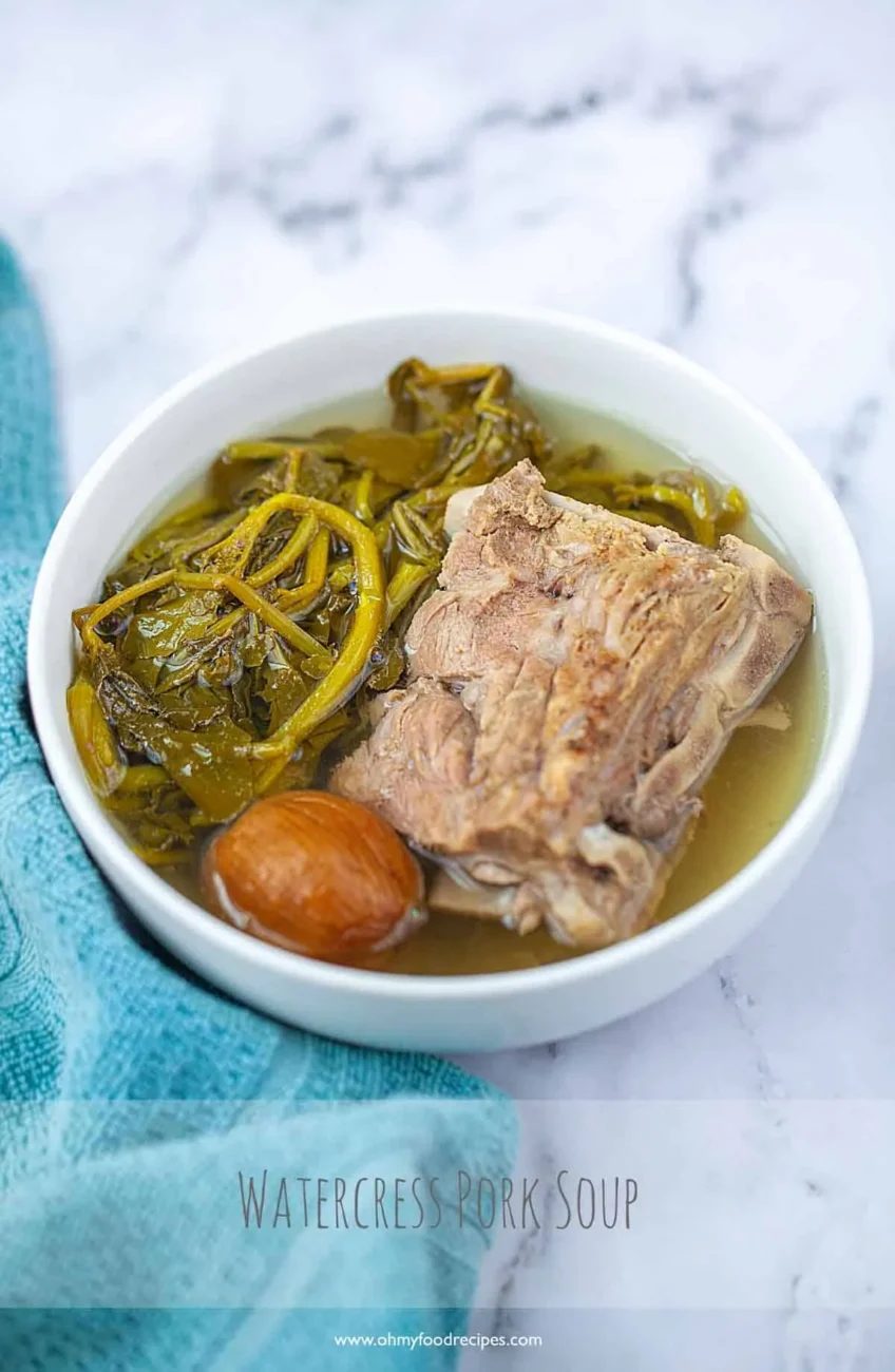 Chinese Pork And Watercress Soup